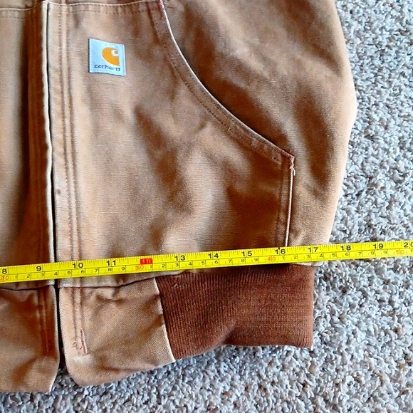 Vintage Y2K Carhartt Jacket Plaid Lining EUC Women's Large - Picture 5 of 7